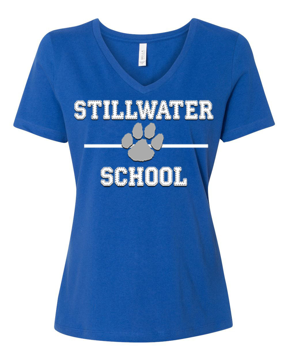 Stillwater Patches V-neck T-Shirt