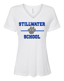 Stillwater Patches V-neck T-Shirt