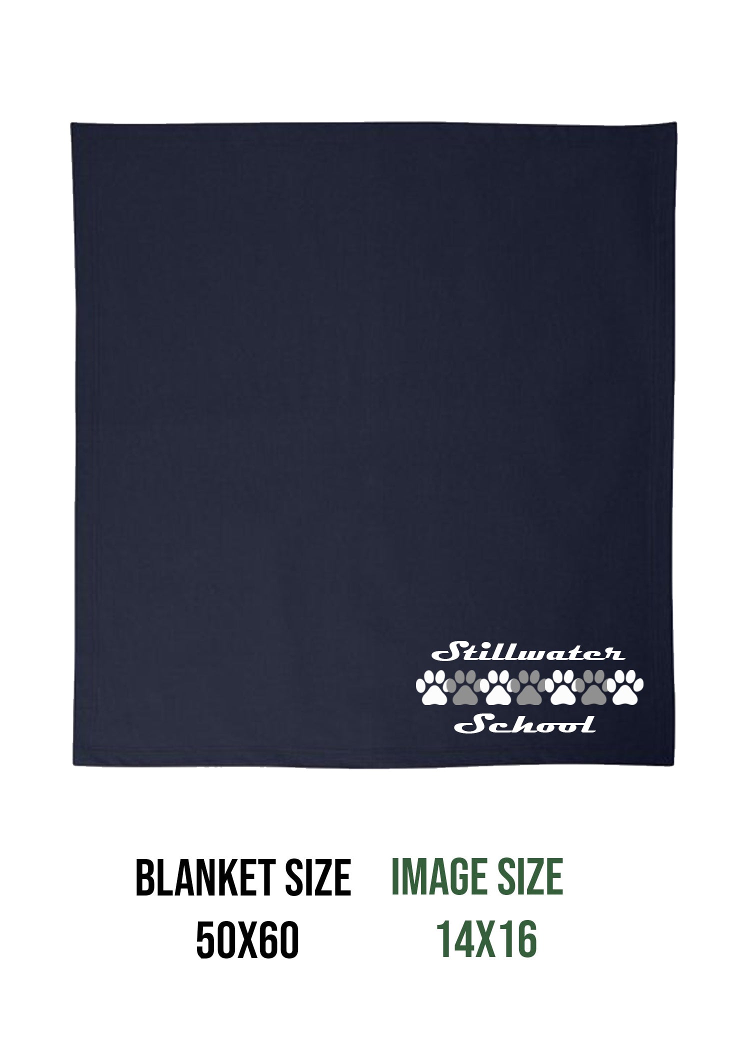 Stillwater school Design 3 Blanket