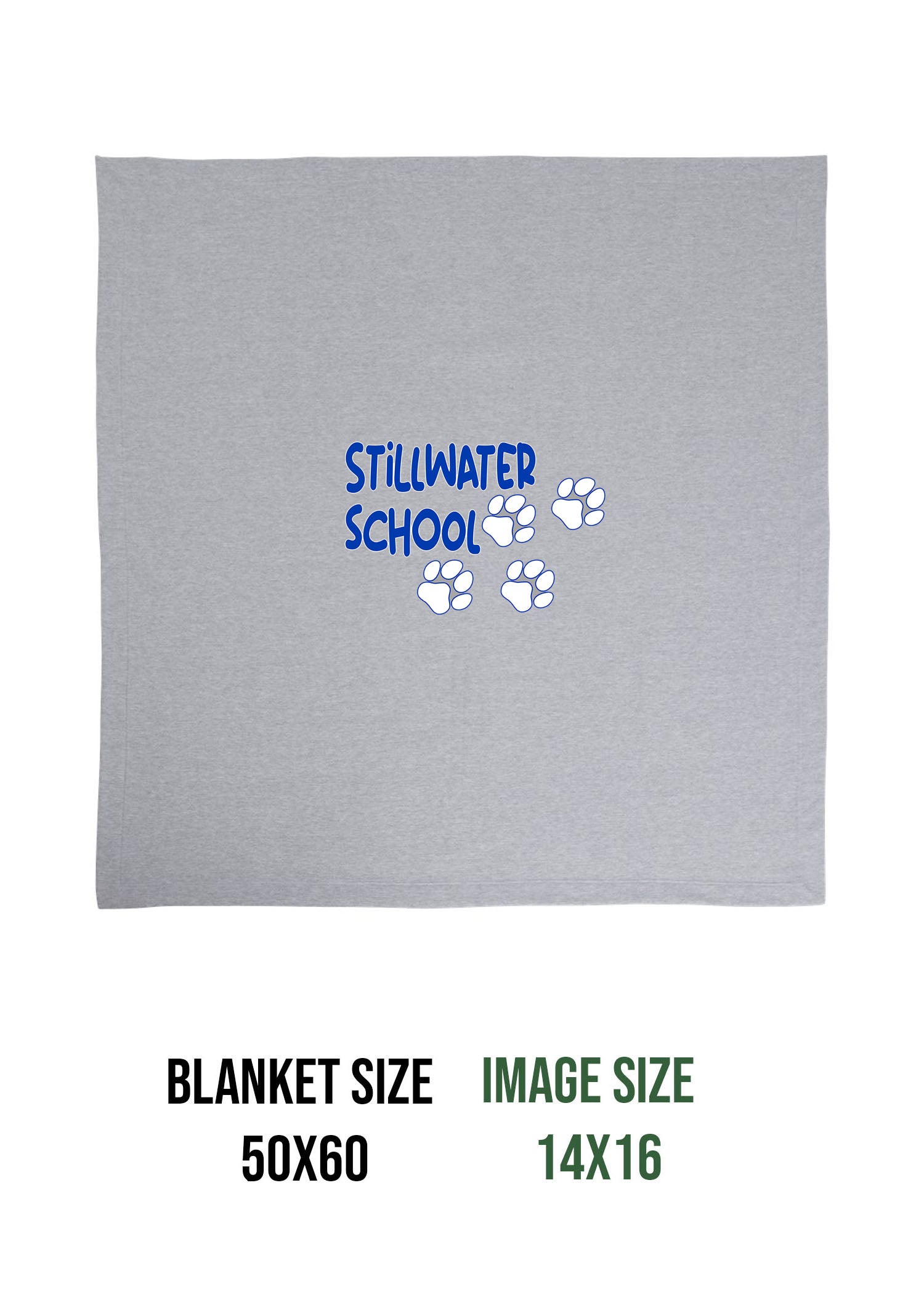 Stillwater school Design 4 Blanket