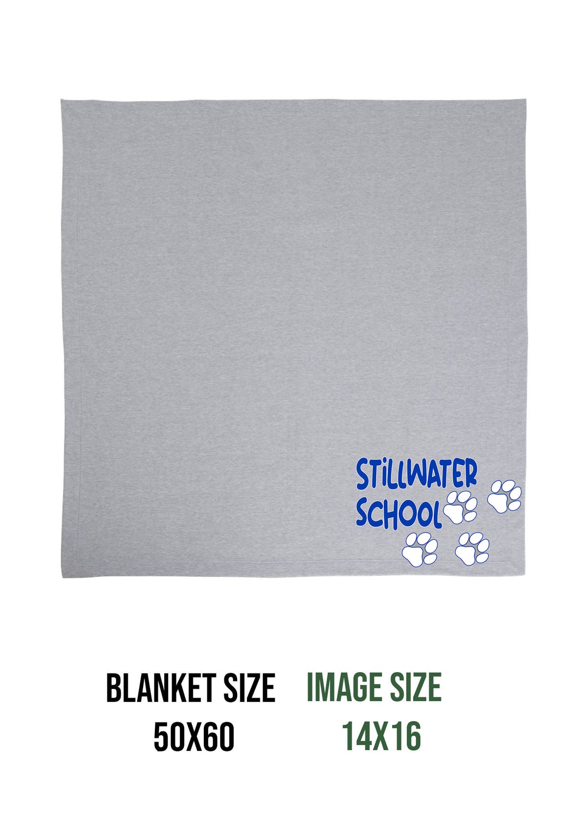 Stillwater school Design 4 Blanket