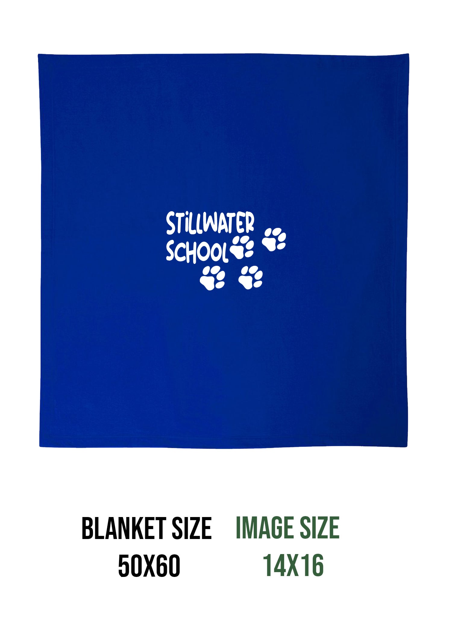 Stillwater school Design 4 Blanket