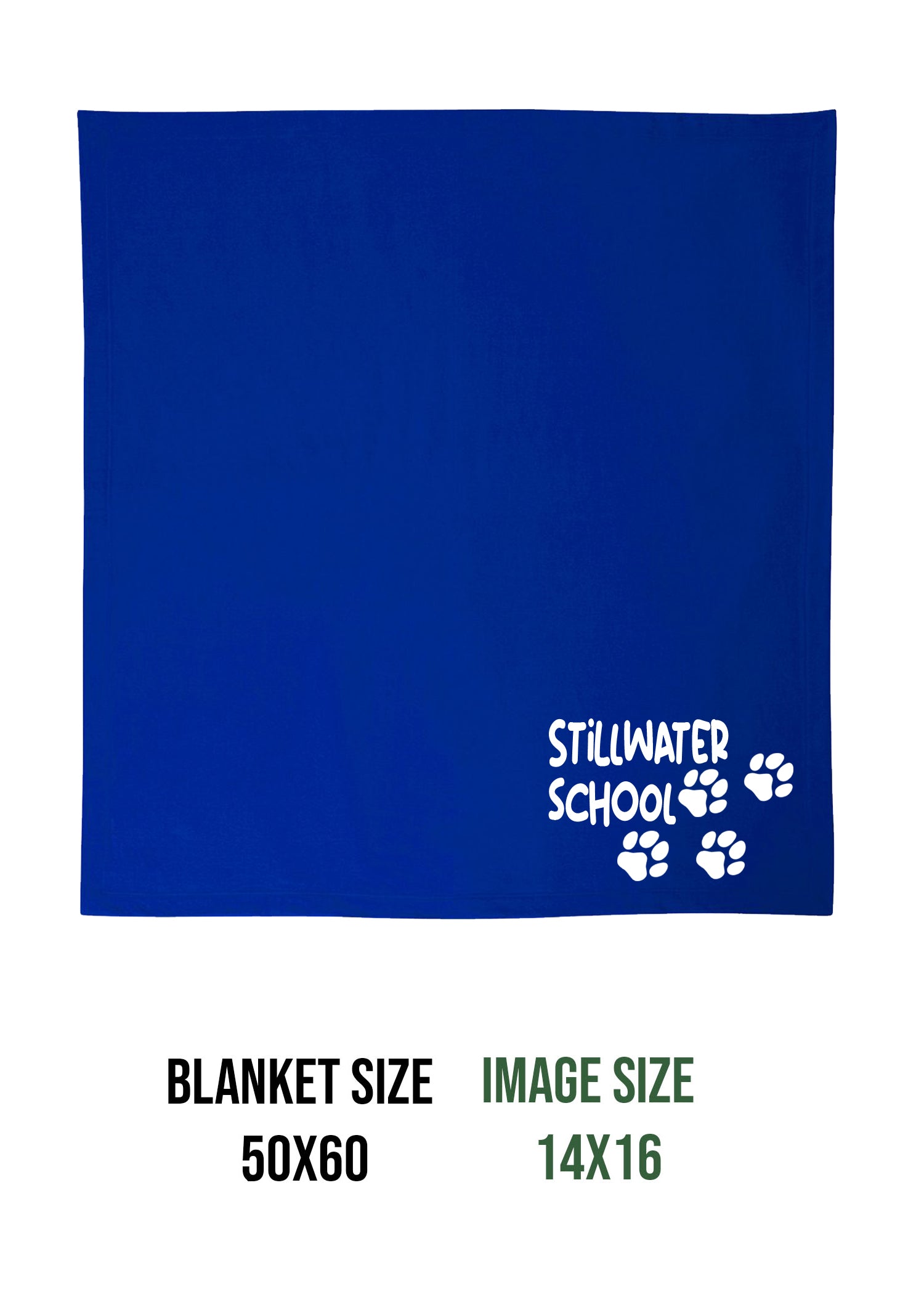 Stillwater school Design 4 Blanket