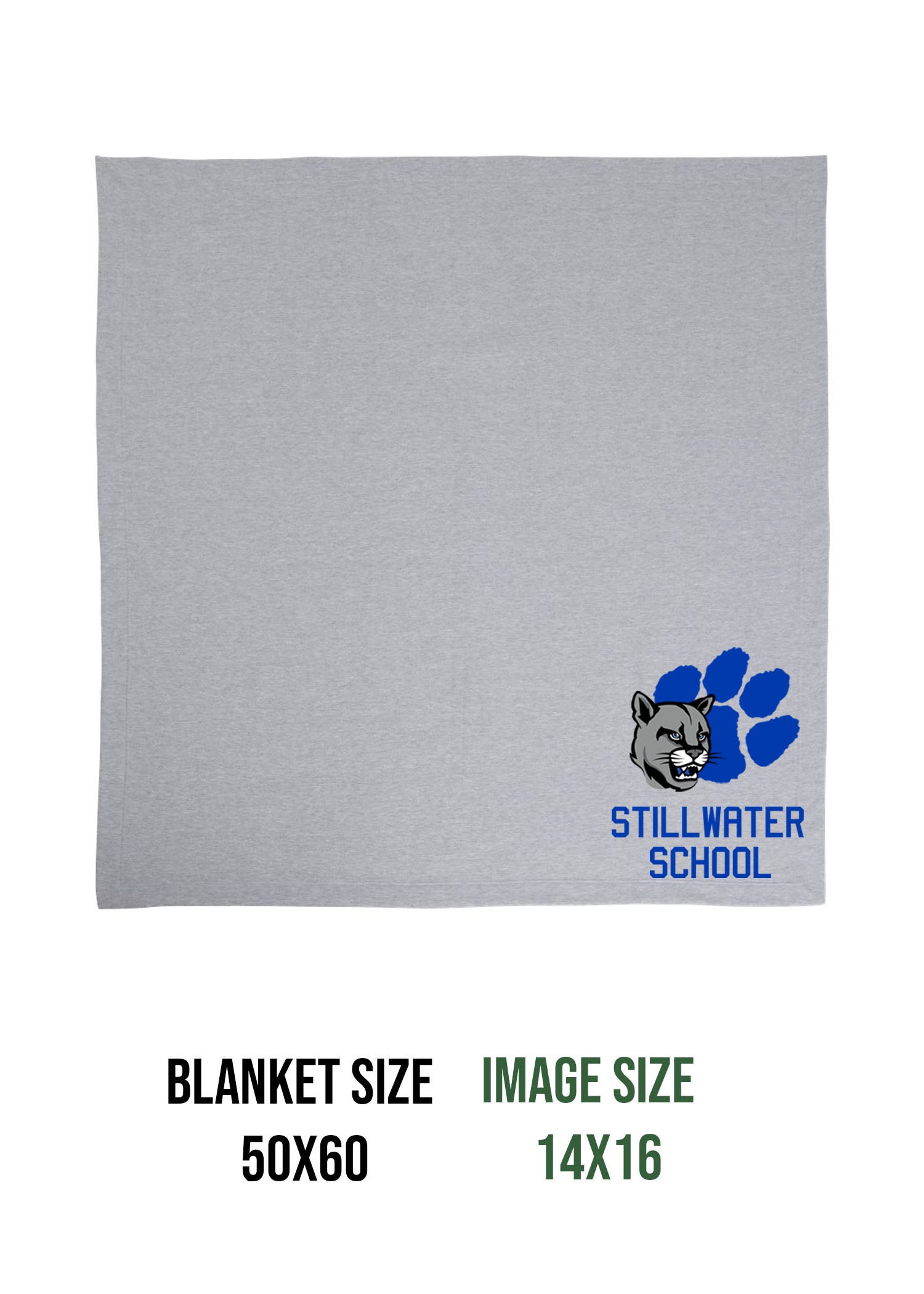 Stillwater school Design 8 Blanket