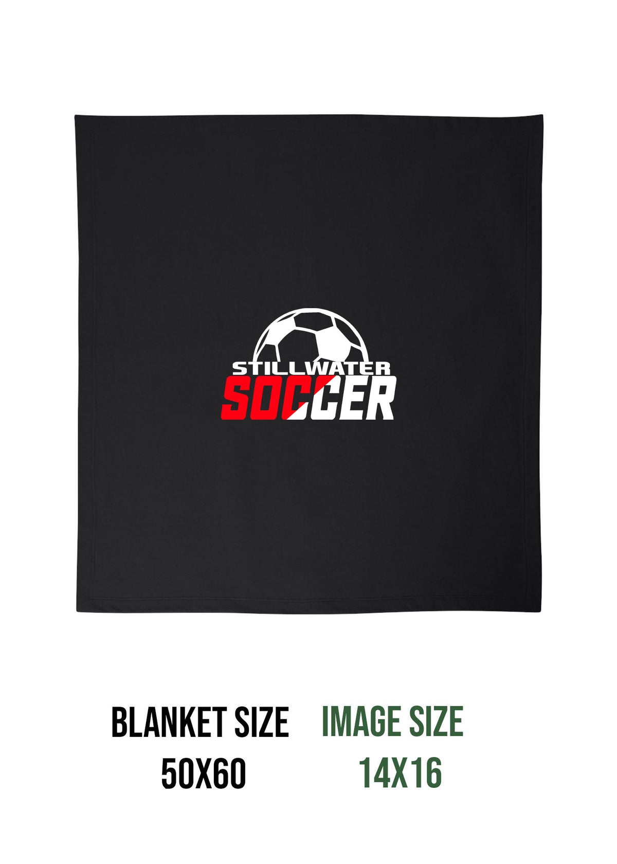 Stillwater Soccer Design 1 Blanket