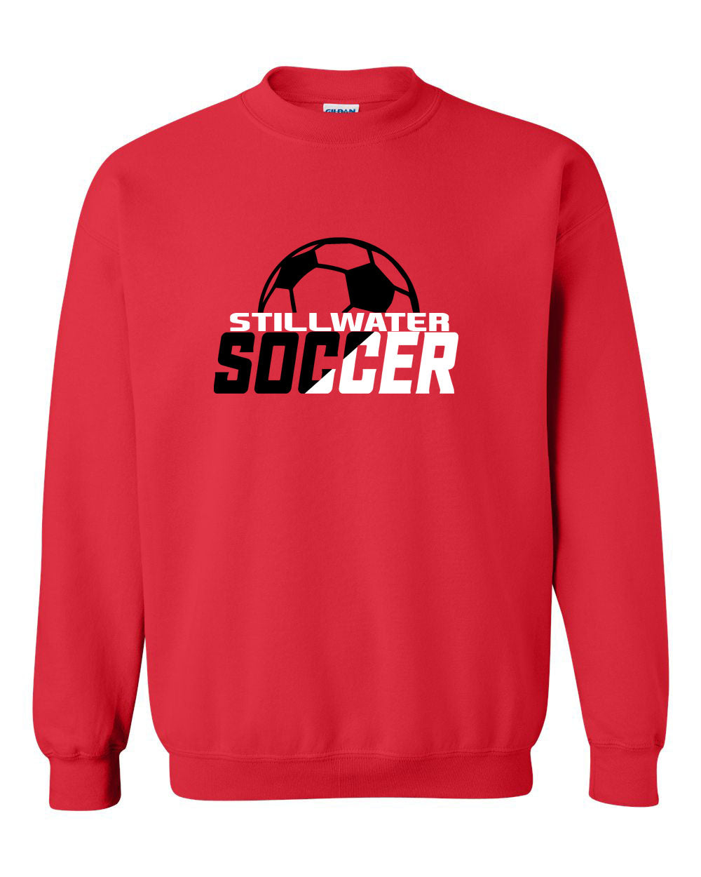 Stillwater Soccer Design 1 non hooded sweatshirt