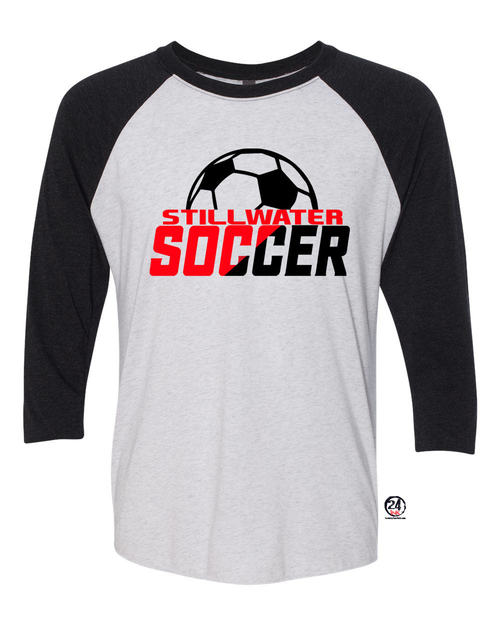 Stillwater Soccer design 1 raglan shirt