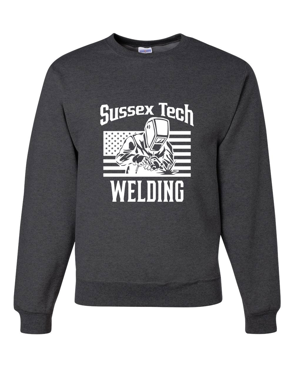 Sussex Tech Welding Design 1 non hooded sweatshirt