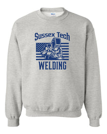 Sussex Tech Welding Design 1 non hooded sweatshirt