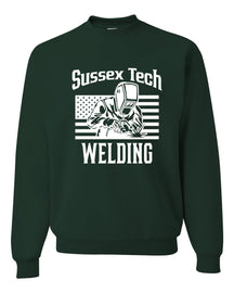 Sussex Tech Welding Design 1 non hooded sweatshirt