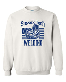 Sussex Tech Welding Design 1 non hooded sweatshirt