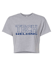 Sussex Tech Welding Design 3 crop top