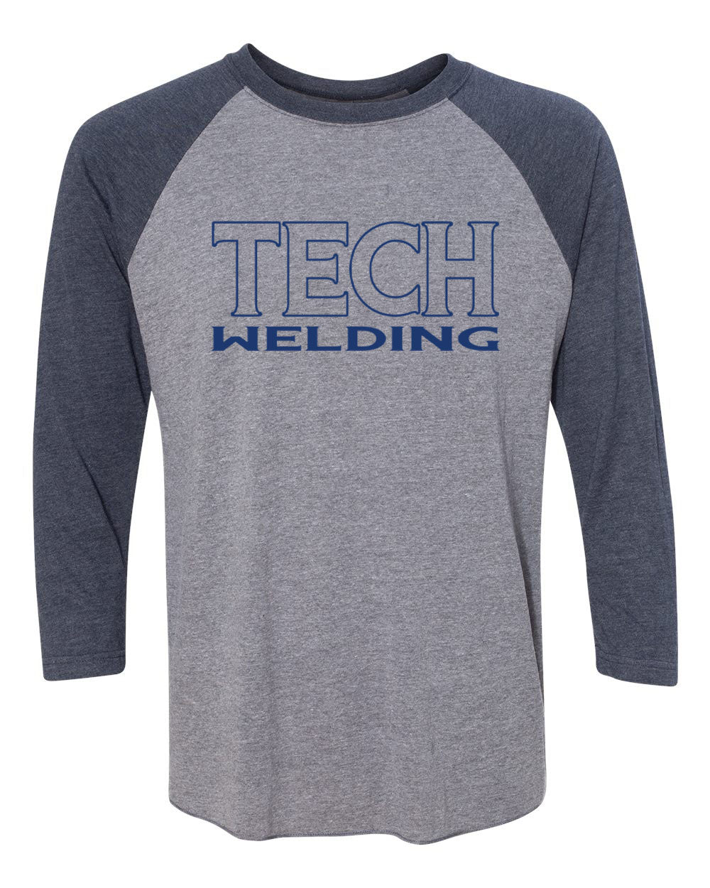 Sussex Tech Welding design 3 raglan shirt