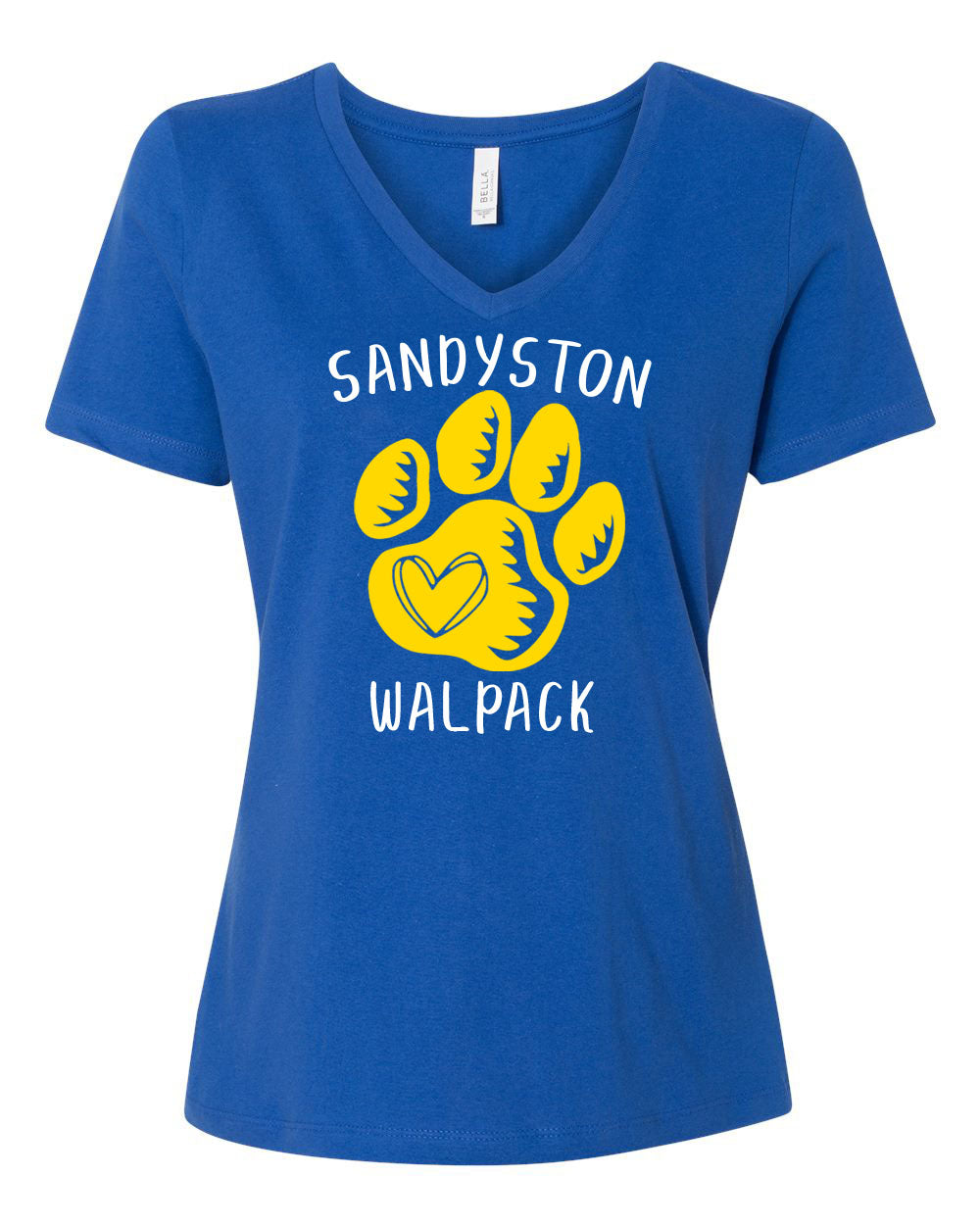 Sandyston Walpack Design 1 V-neck T-shirt
