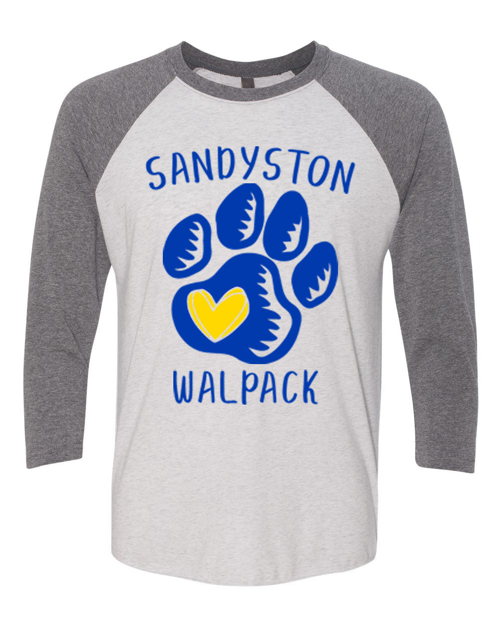 Sandyston Walpack Design 1 raglan shirt