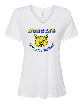 Sandyston Walpack Design 2 V-neck T-shirt