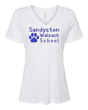 Sandyston Walpack Design 3 V-neck T-shirt