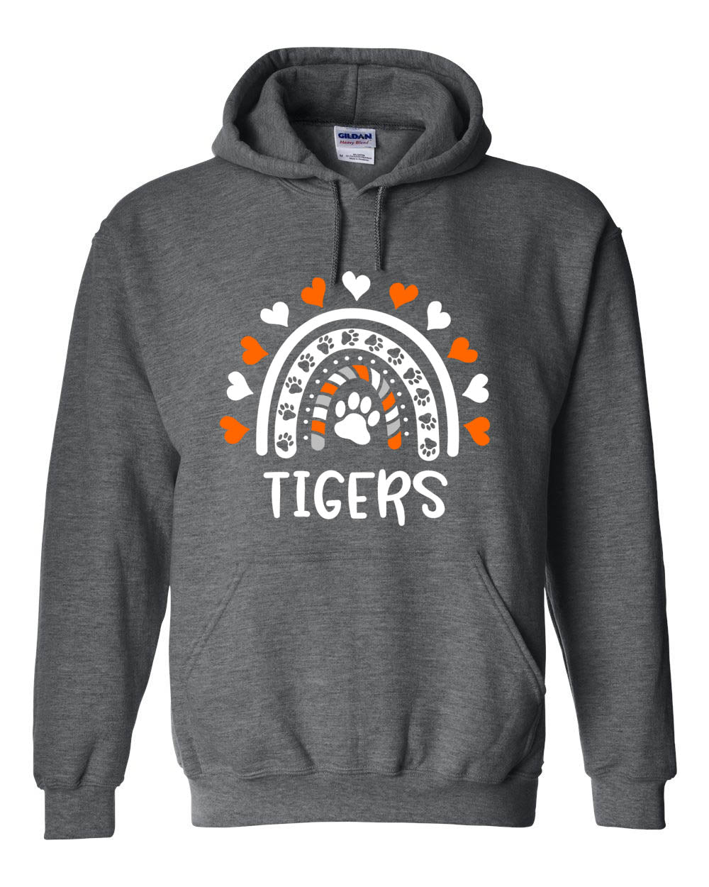 Tigers Design 4 Hooded Sweatshirt
