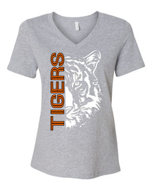 Tigers Design 6 V-neck T-Shirt
