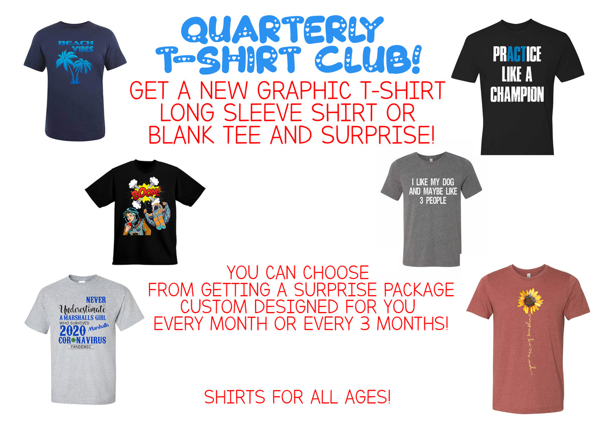24 Ink Quarterly T-Shirt Subscription Box