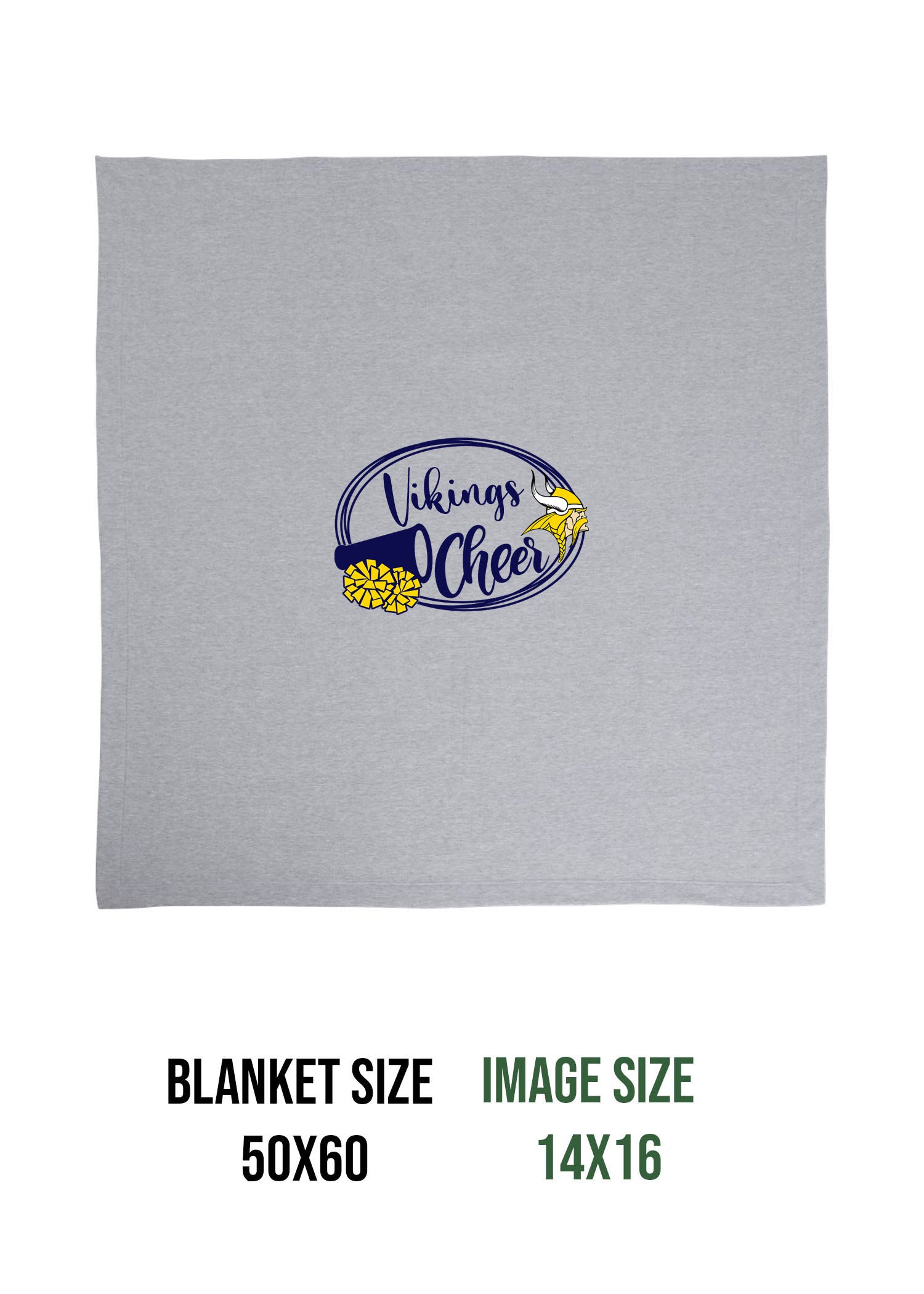 Vikings Cheer design 1 Blanket