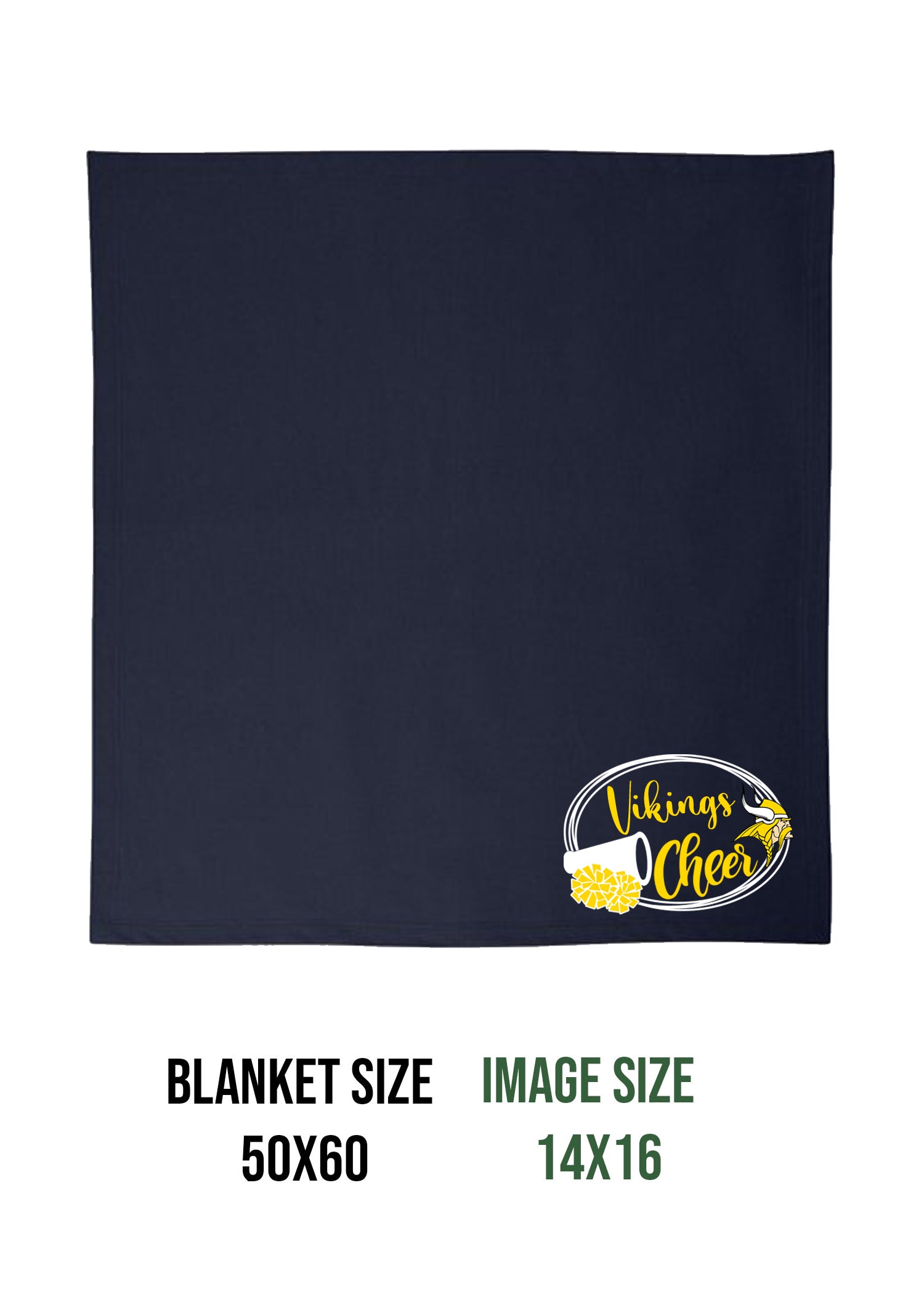 Vikings Cheer design 1 Blanket