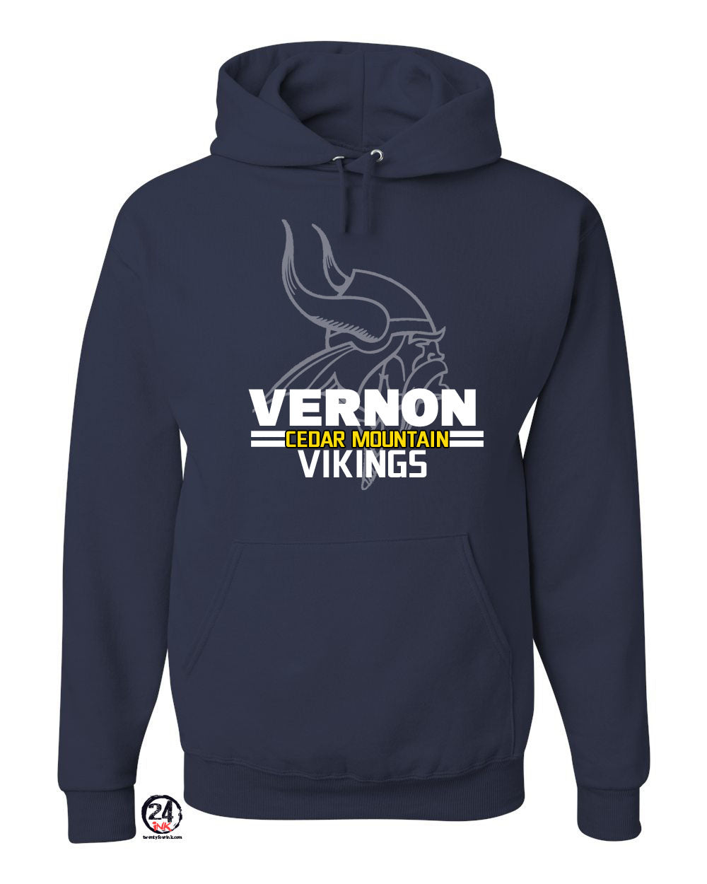 Vernon design 9 Hooded Sweatshirt