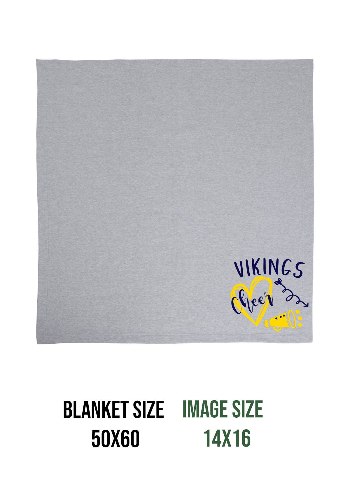 Vikings Cheer design 3 Blanket