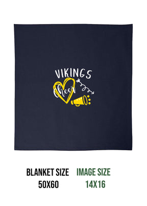 Vikings Cheer design 3 Blanket