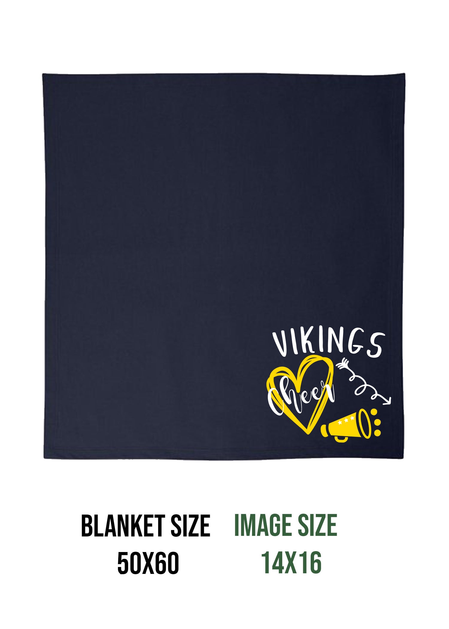 Vikings Cheer design 3 Blanket