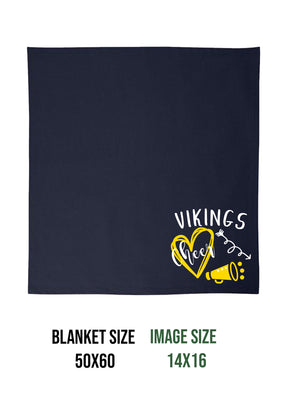 Vikings Cheer design 3 Blanket