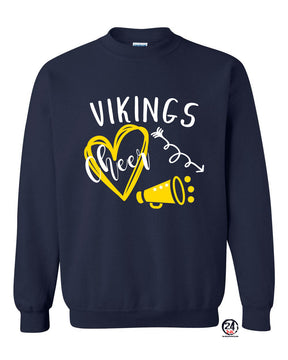 Vikings Cheer design 3 non hooded sweatshirt