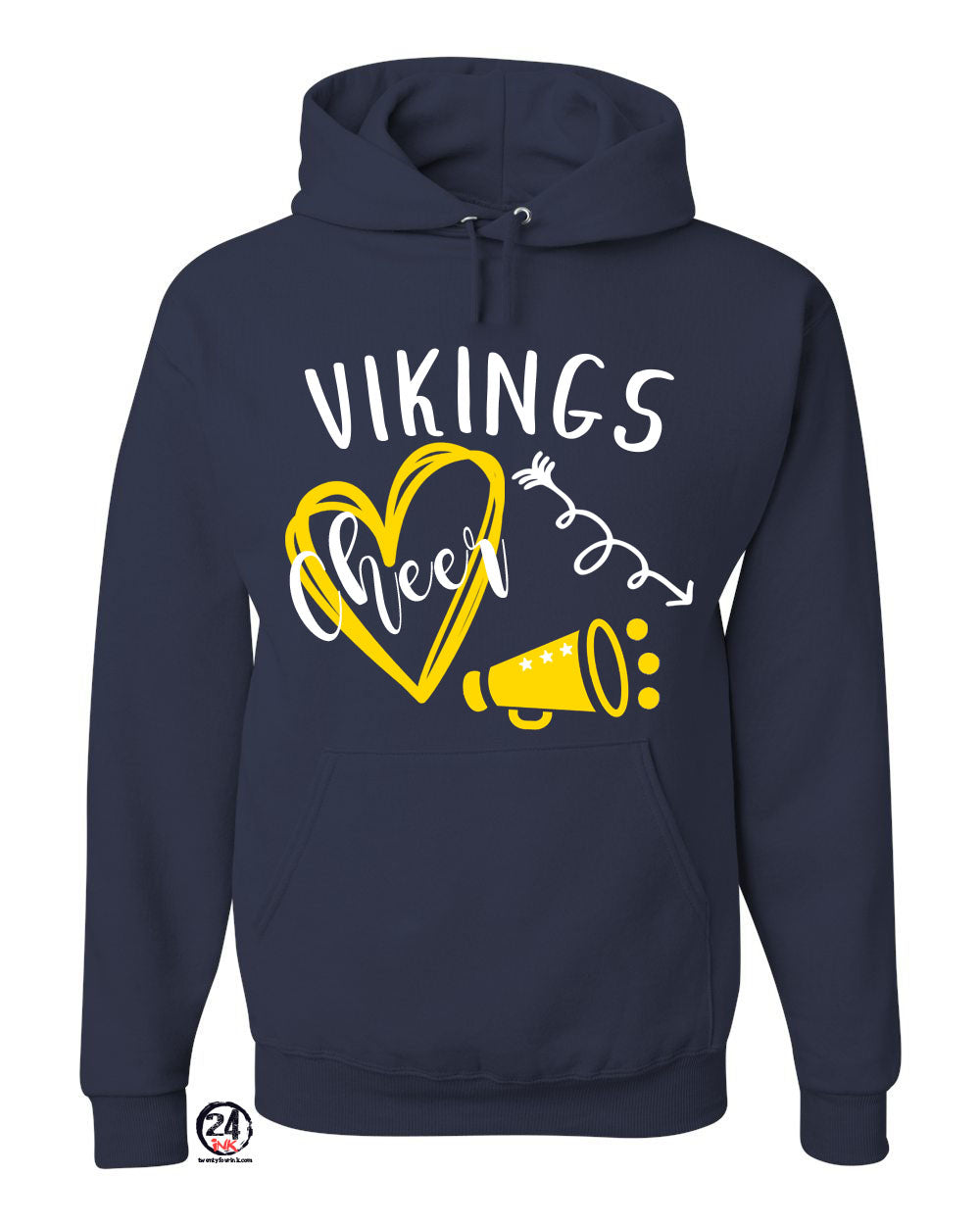 Vikings Cheer design 3 Hooded Sweatshirt