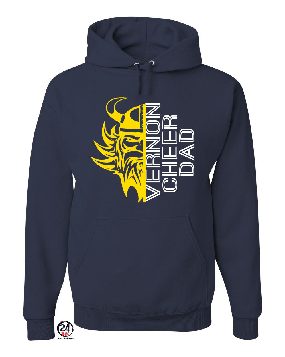 Vikings Cheer design 10 Hooded Sweatshirt