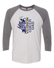 Vikings Cheer design 10 raglan shirt