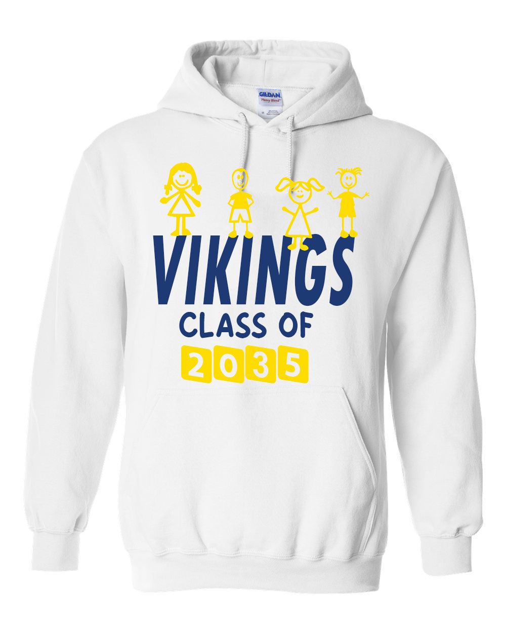 Vernon design 18 Hooded Sweatshirt