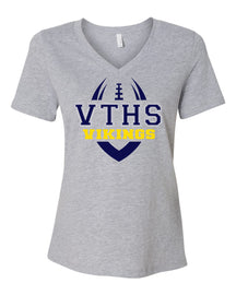 Vernon Football Design 1 V-neck T-shirt