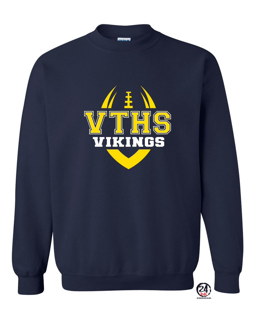 Vernon Football Design 1 non hooded sweatshirt