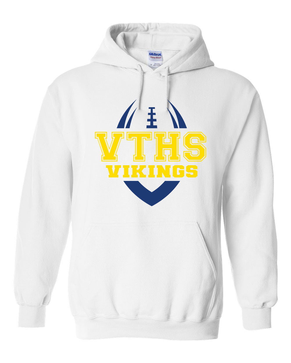 Vernon Football Design 1 Hooded Sweatshirt