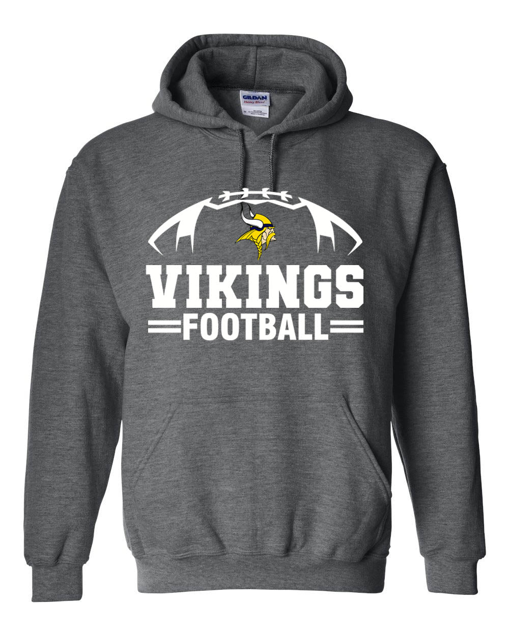 Vernon Football Design 2 Hooded Sweatshirt