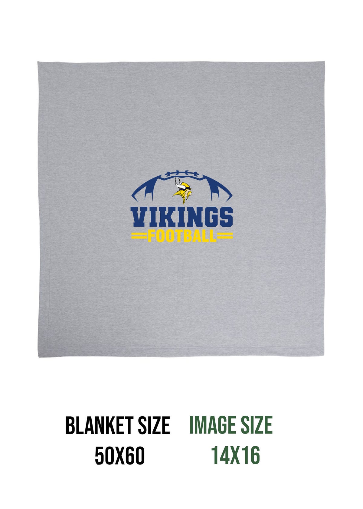 Vernon Football Design 2 Blanket