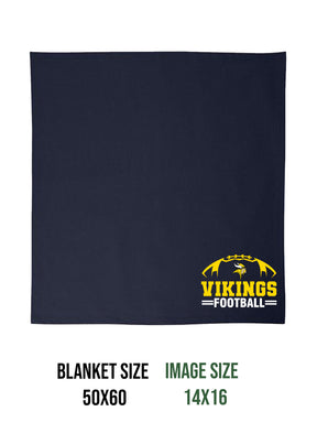 Vernon Football Design 2 Blanket