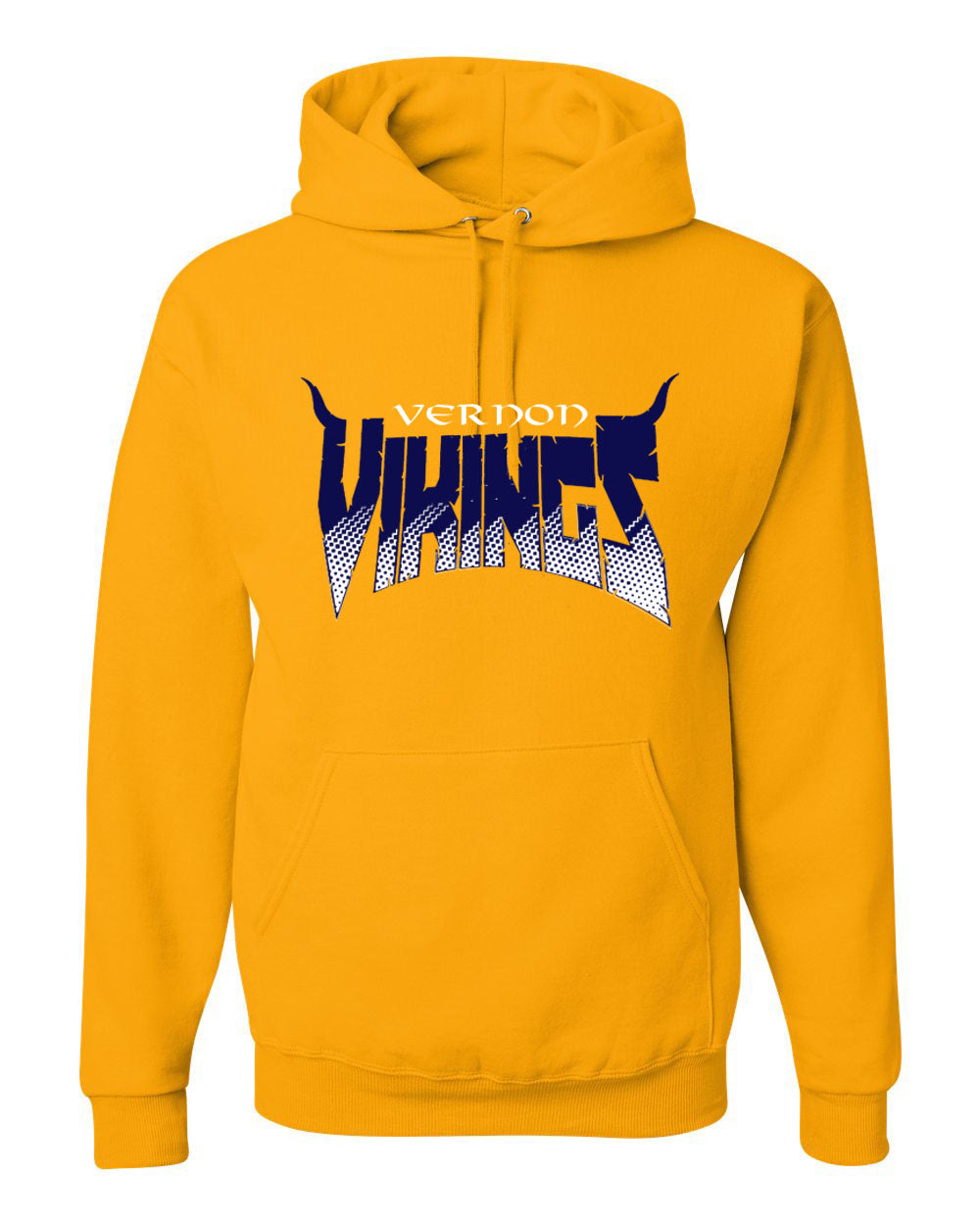 VTHS Design 15 Hooded Sweatshirt, Gold