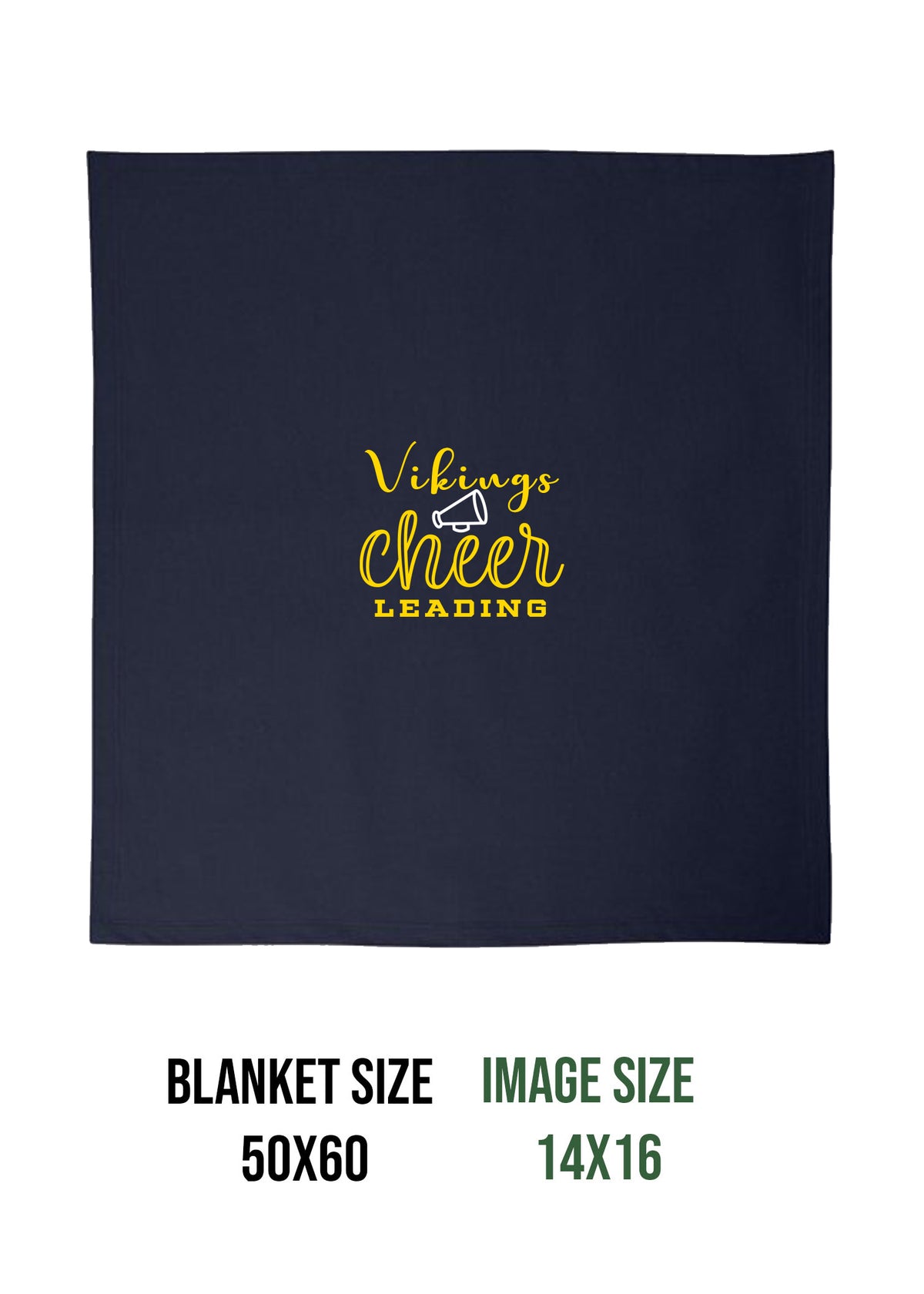 Vikings Cheer design 4 Blanket