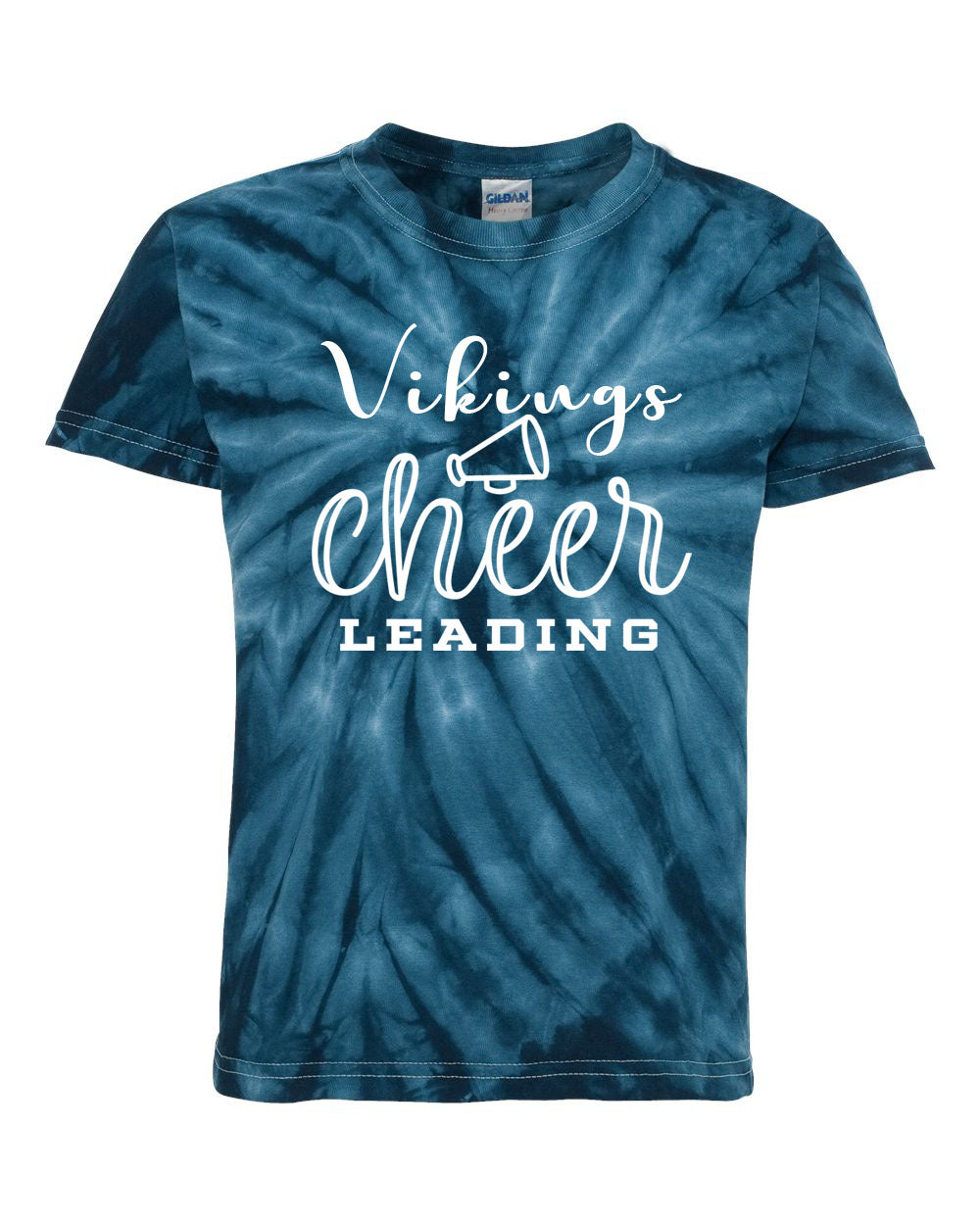 Vikings Cheer Design 4 Tie Dye t-shirt