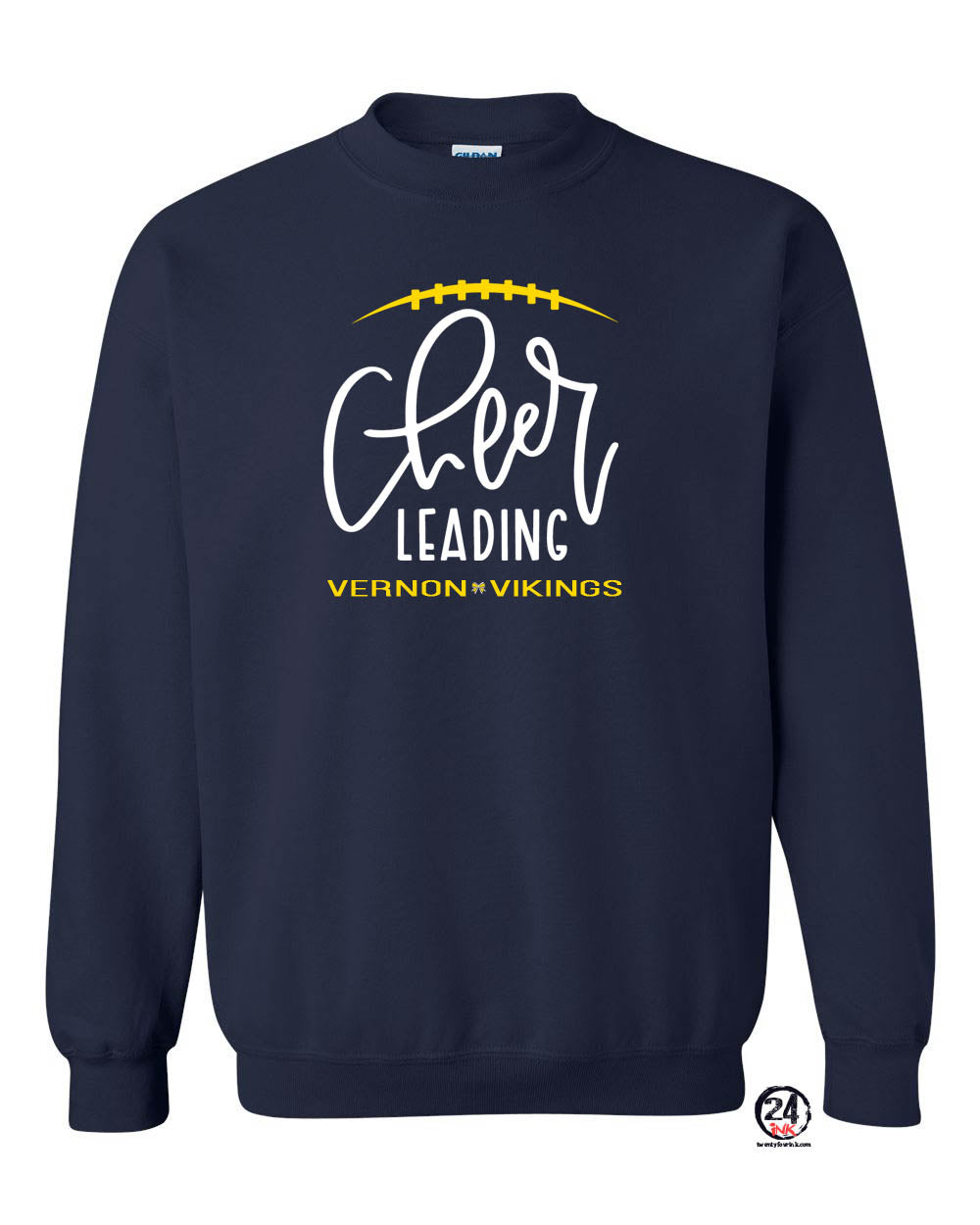 Vikings Cheer design 5 non hooded sweatshirt
