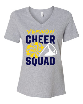 Vikings Cheer Design 6 V-neck T-shirt