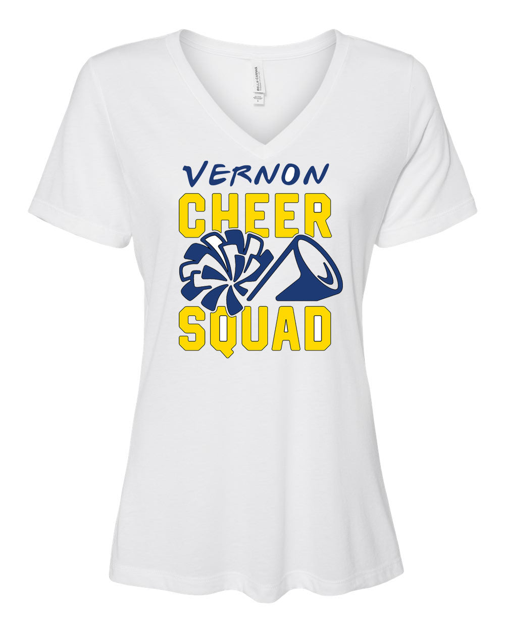 Vernon Vikings Cheer Design 13 Trucker Hat