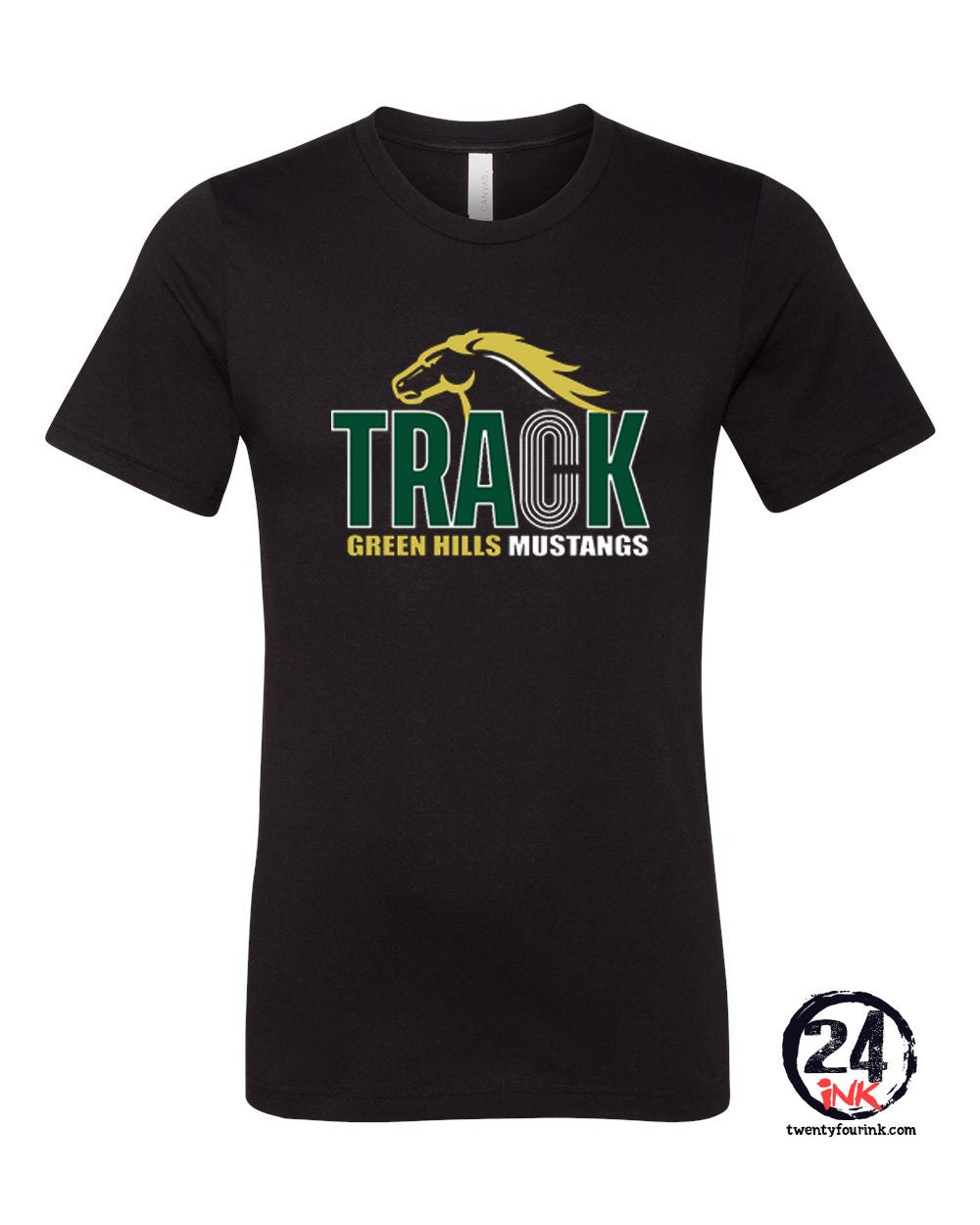 Green Hills Track Design 1 T-Shirt