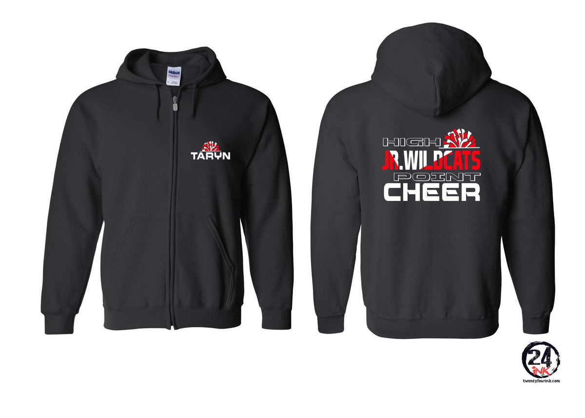 High Point Cheer design 5 Zip up Sweatshirt